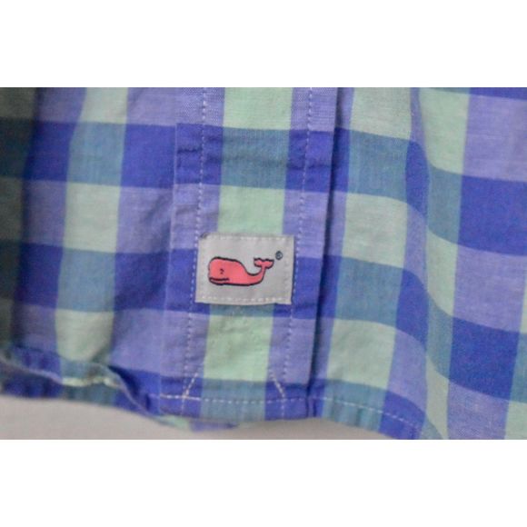 Vineyard Vines Men's Murray Shirt Size S Button Down Short Sleeve Plaid Preppy - Picture 6 of 10
